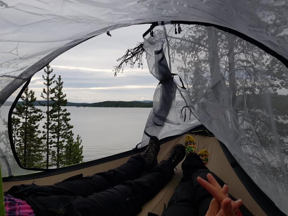 Aurora Camp Kurravaara Villa Exterior photo