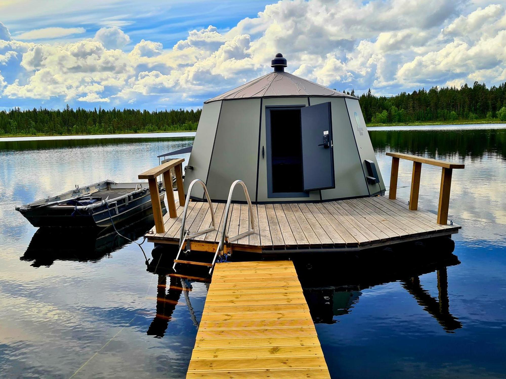 Aurora Camp Kurravaara Villa Exterior photo