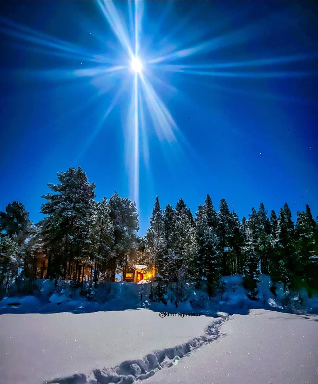 Aurora Camp Kurravaara Villa Exterior photo