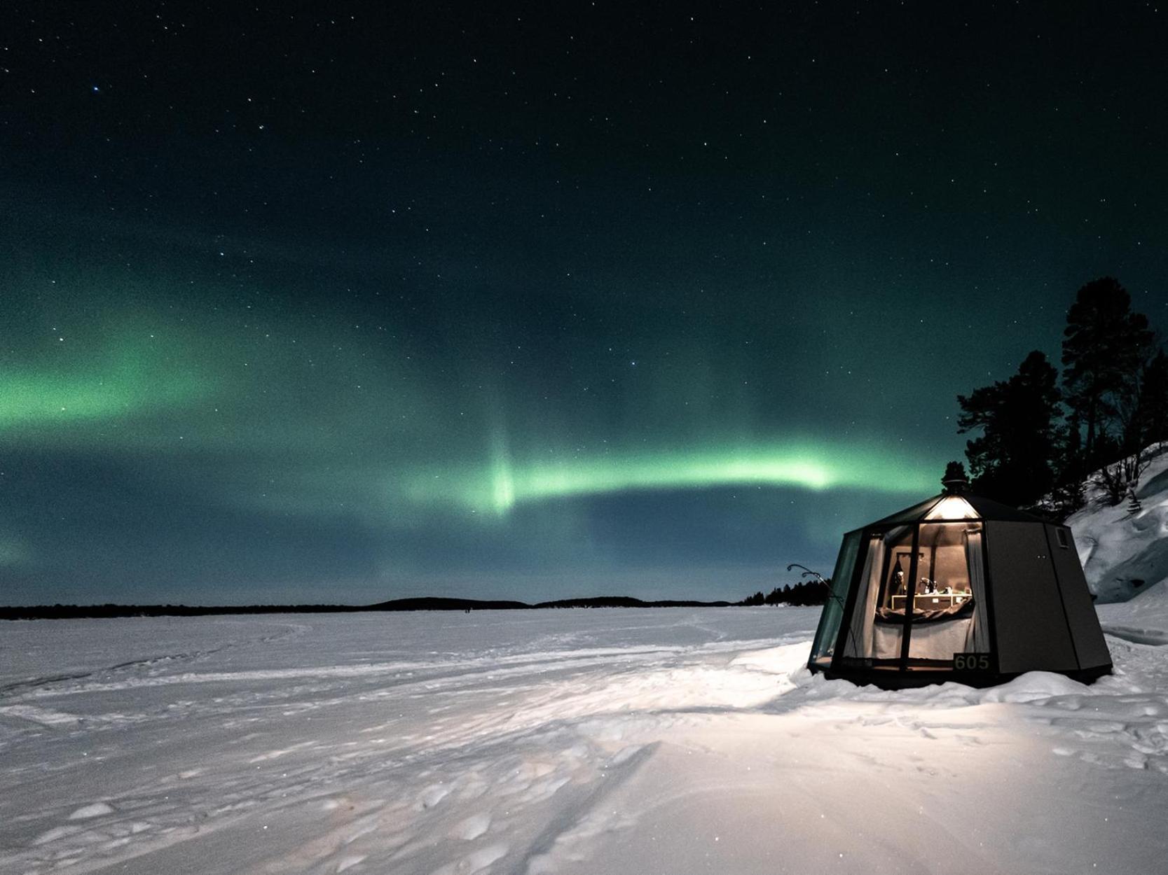 Aurora Camp Kurravaara Villa Exterior photo